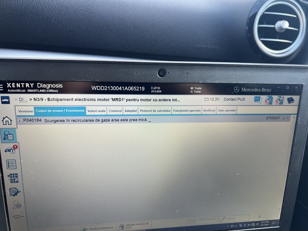 Oferim servicii diagnoza auto pentru mercedes tester star vcds