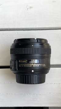 Объектив на Nikon (Никон) Nikkor 50 mm 1.8 g