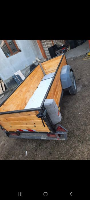 Remorca Agricola de 2,5 m , 0,90 lațime