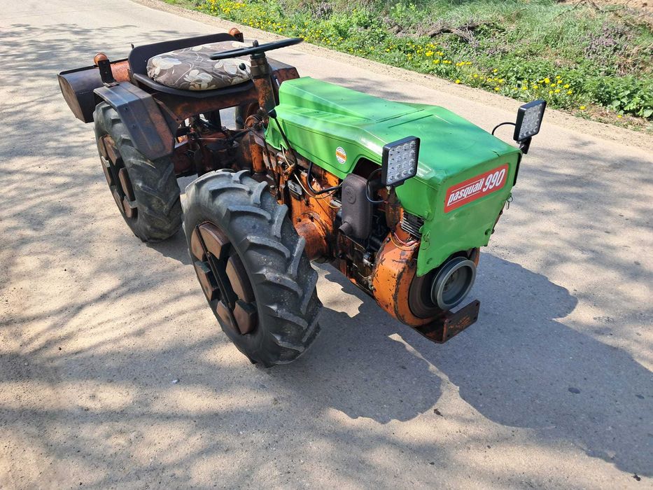 Pasquali model 990 cu aparat de bilonat + freza + plug