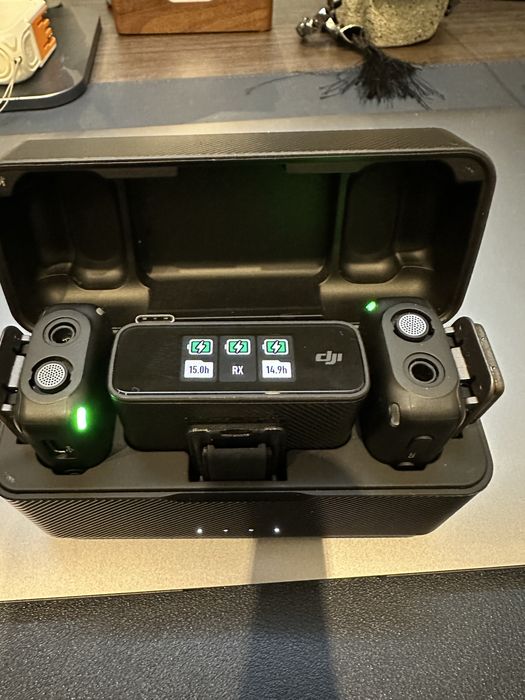 DJI 2 микрофона с чехлом