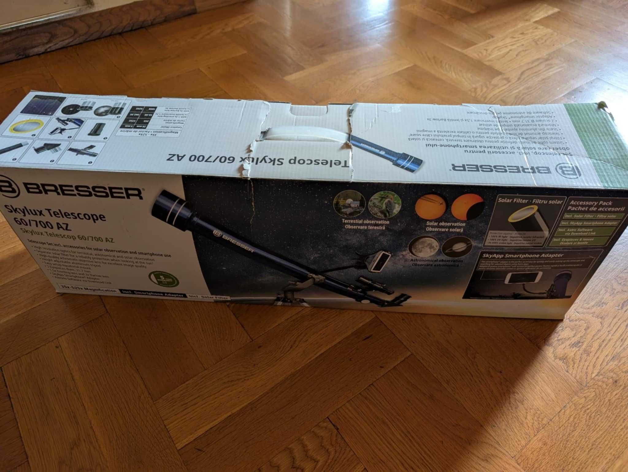 Телескоп BRESSER Skylux 60/700 AZ