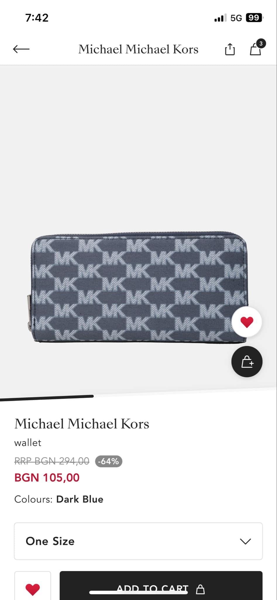 портмоне Michael Kors