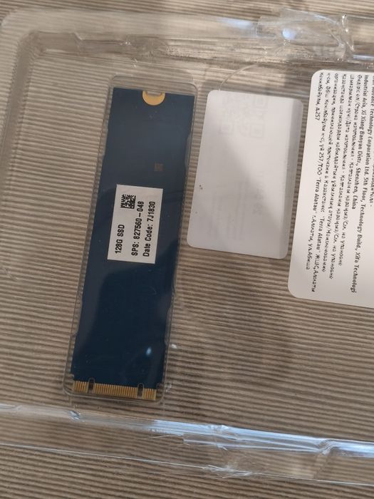 Продам SSD m2 128 GB