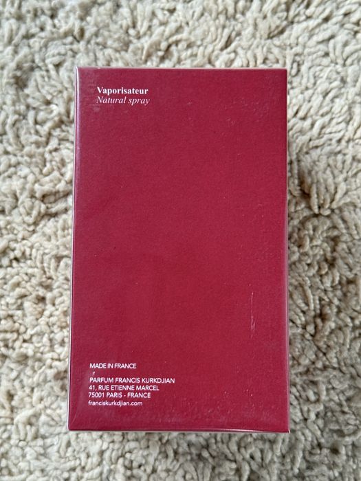 Parfum Baccarat Rouge 540