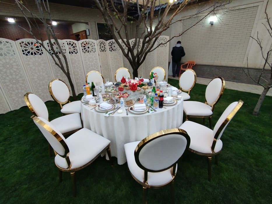 Прокат. Аренда. Прокат. Стол стул, чинни идиш . Доставка