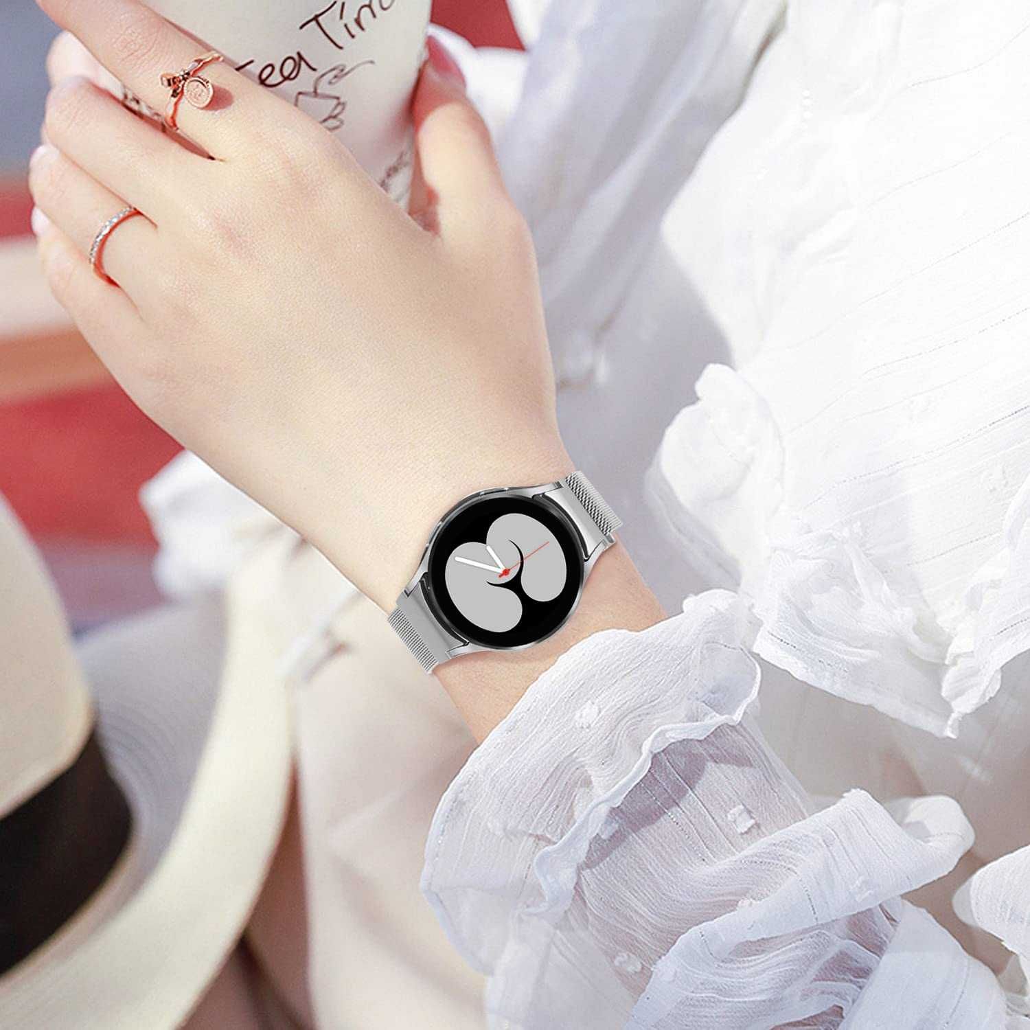 Метална верижка каишка Samsung Galaxy Watch 4 5 6 7 Pro 40 42|44 45 46