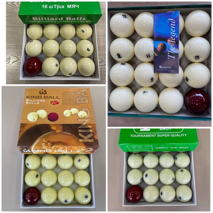 Billiard ishqibozlari qiziqtirgan barcha mahsulotlar. Imkon qadar bor.