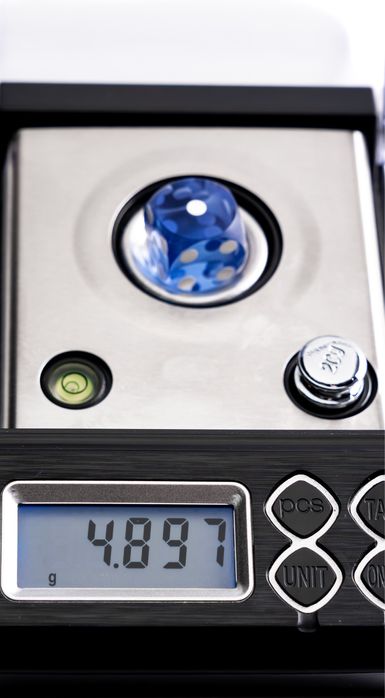 Zaruri de 16 mm albastru deschis de precizie | zaruri barbut precizie