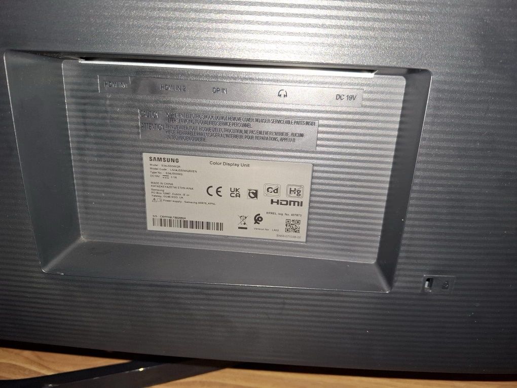 Monitor LED VA Samsung