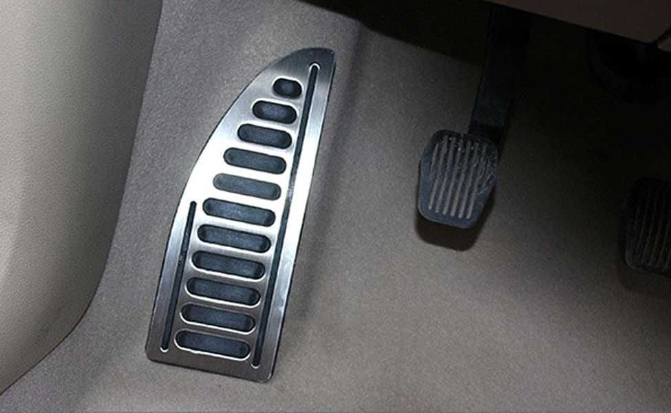 Ornamente / protectii pedale INOX - Ford Ranger