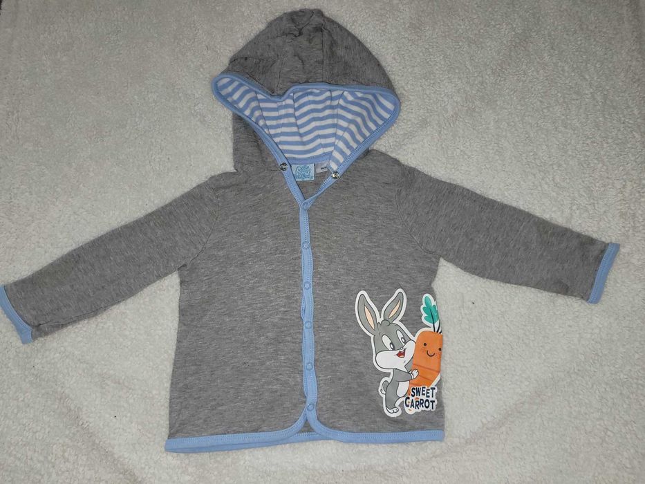 Лот от 9 Бебешки Блузки с Дълъг Ръкав - 12-18м