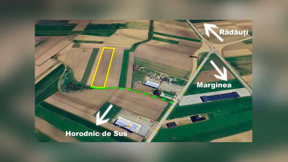 Teren intravilan* 2300 €/ar, 4539mp, Drumul Ciresilor, Horodnic de Sus