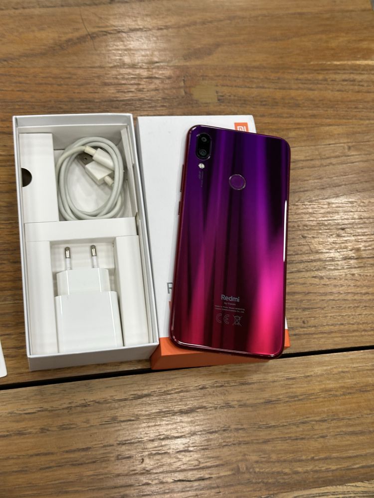 Redmi note 7 4/64gb karopka dakument full komplekt