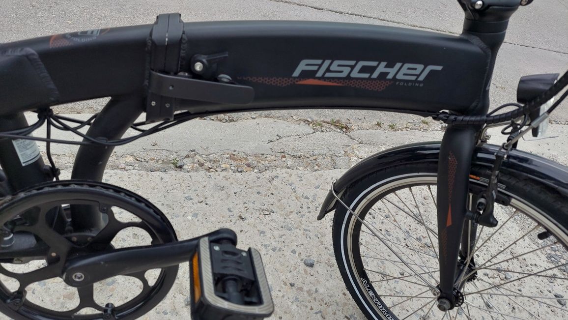 Електрически згъваем велосипед Fischer