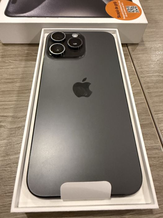 Iphone 15 pro max 256 Black Titanium