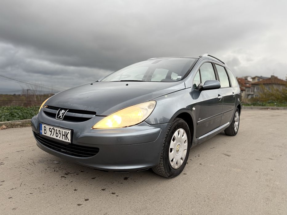 Peugeot 307 Sw 1.6 Hdi 7 места 2006г. Зимни гуми Всичко платено