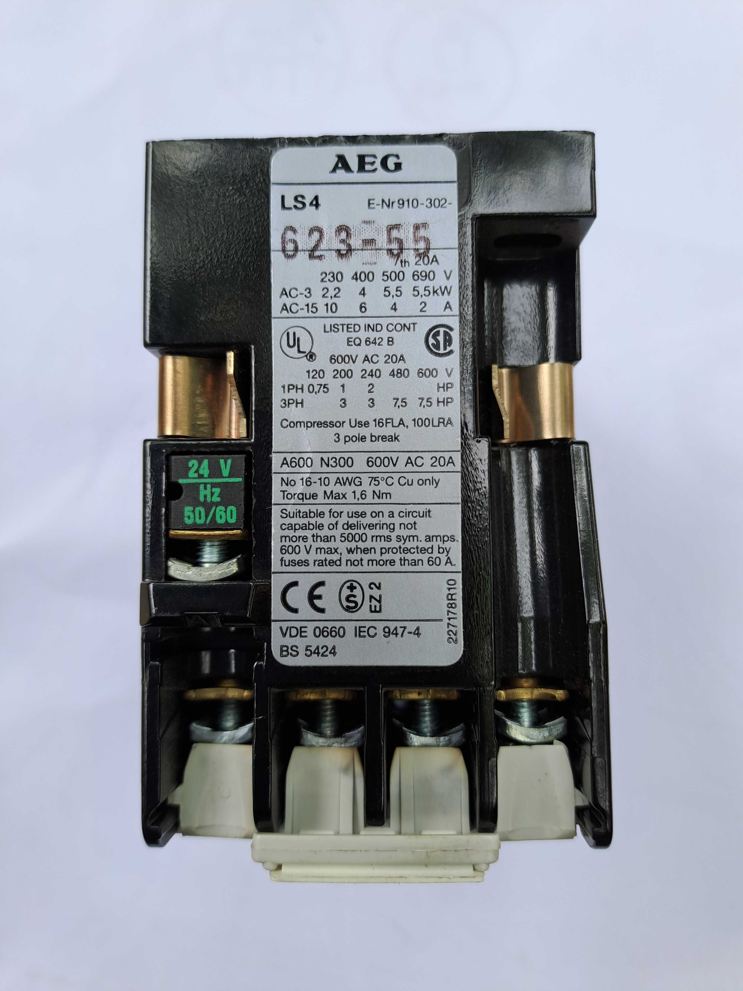 Contactor AEG LS 4 - 10E