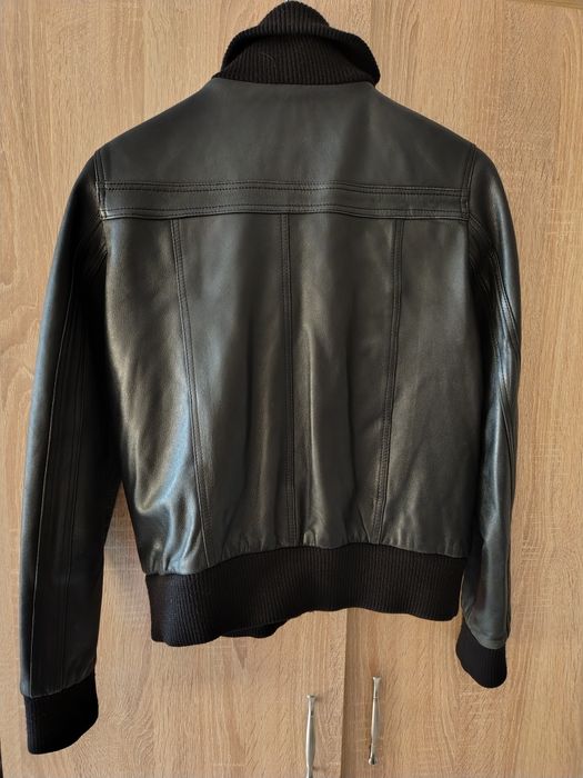 Дамско късо кожено яке