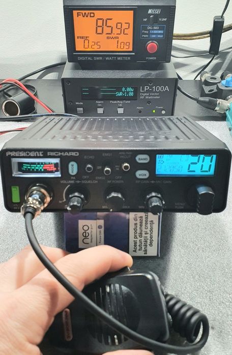 Statie radio CB - President RICHARD II ASC (50W)* noua/garantie