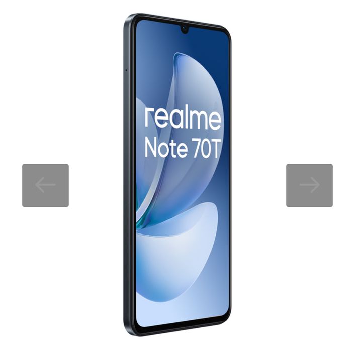 Realme Note 70T 128 gb Черен Цвят