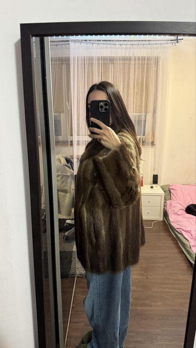 geaca neturala noua nepurtata