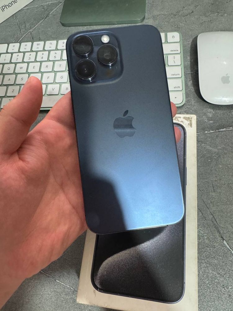 Iphone 15 pro max 256gb ZA/A dual ikkta simkartali