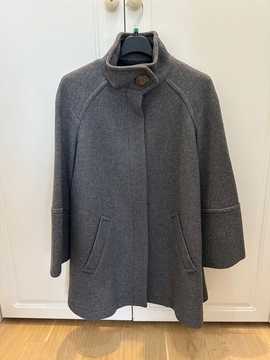 Palton gri cloche Zara