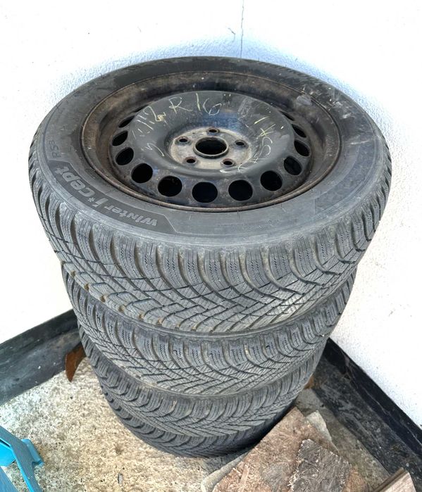 Cauciucuri de iarna M+S Hankook Winter Icept RS3 + jante de tabla