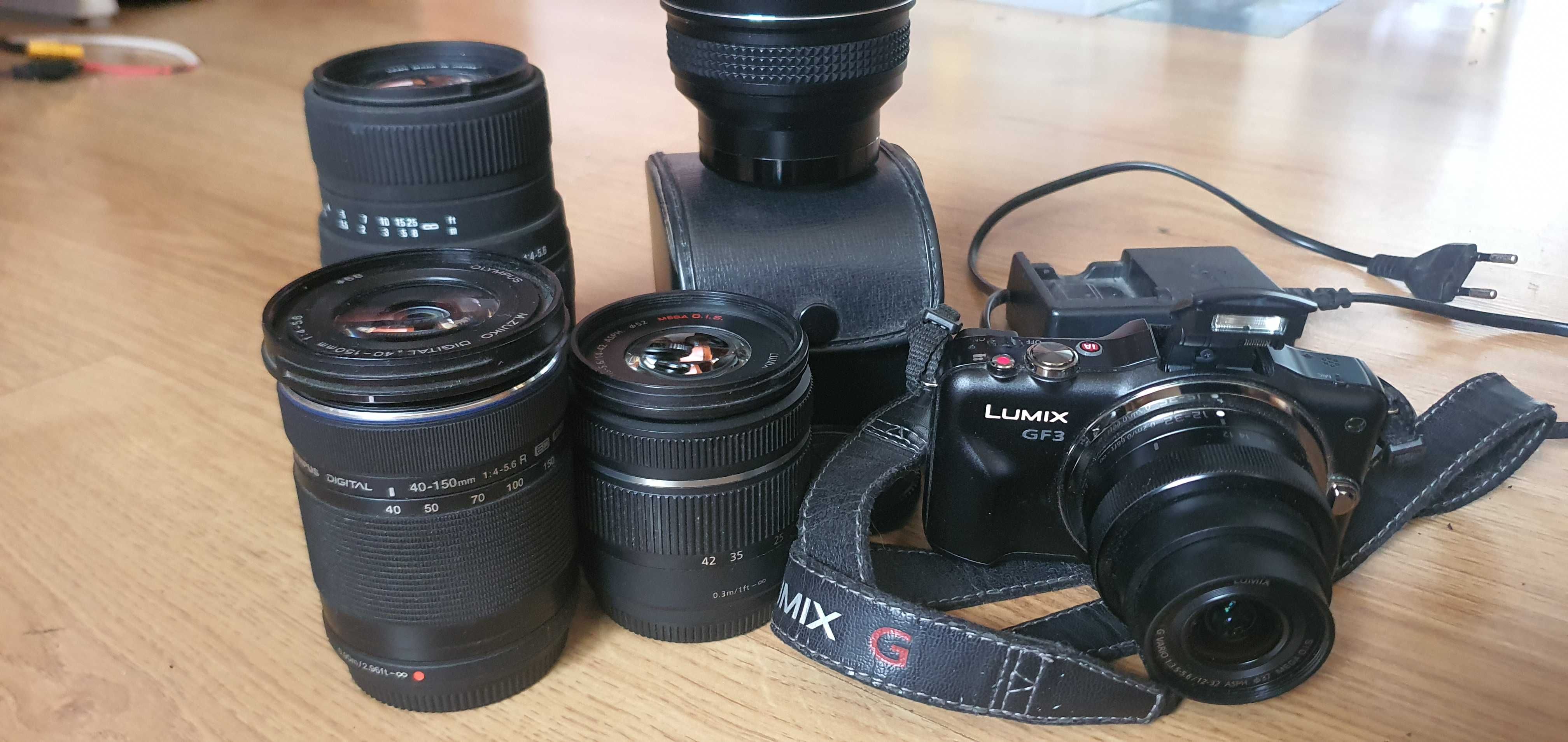 Panasonic Lumix GF 3 + 3 Обектива