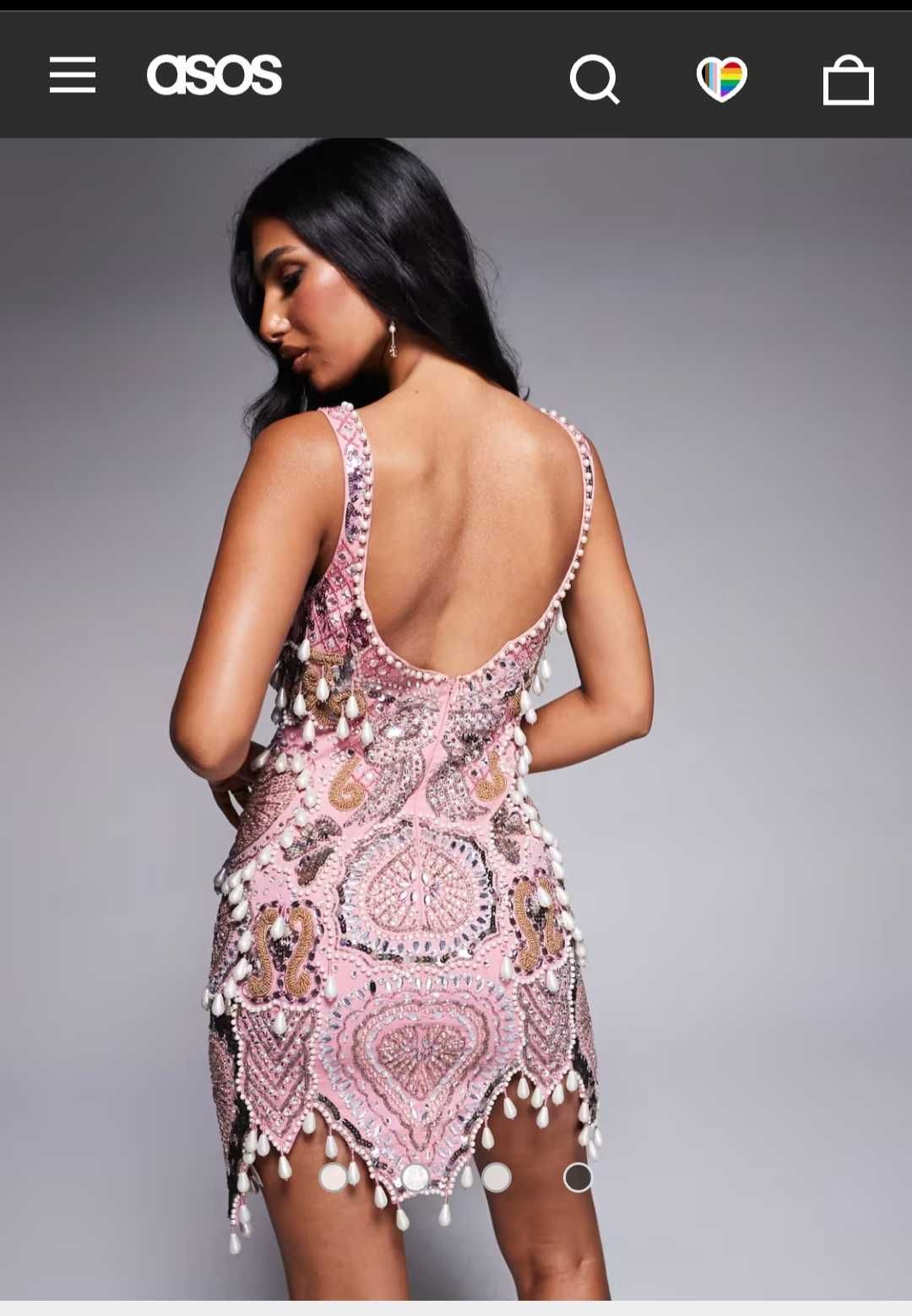 Рокля на ASOS LUXE