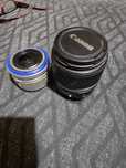 2 obiective Canon EFS18-55mm si Olympus 14-42mm