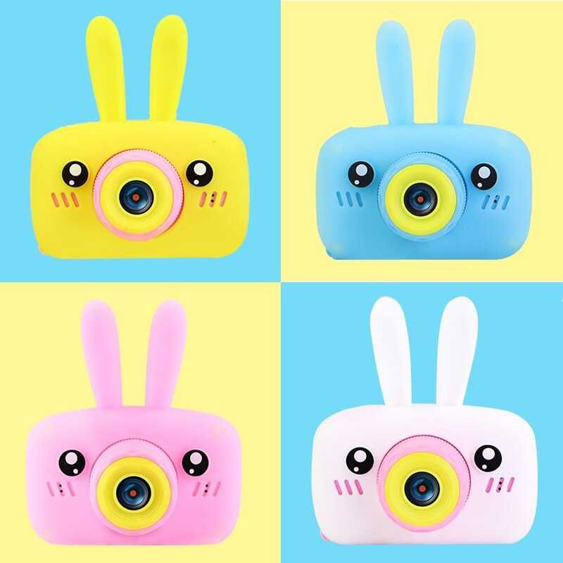 Детски фотоапарат STELS W310, Игри, HD Камера, Розов, Син, Жълт, Бял
