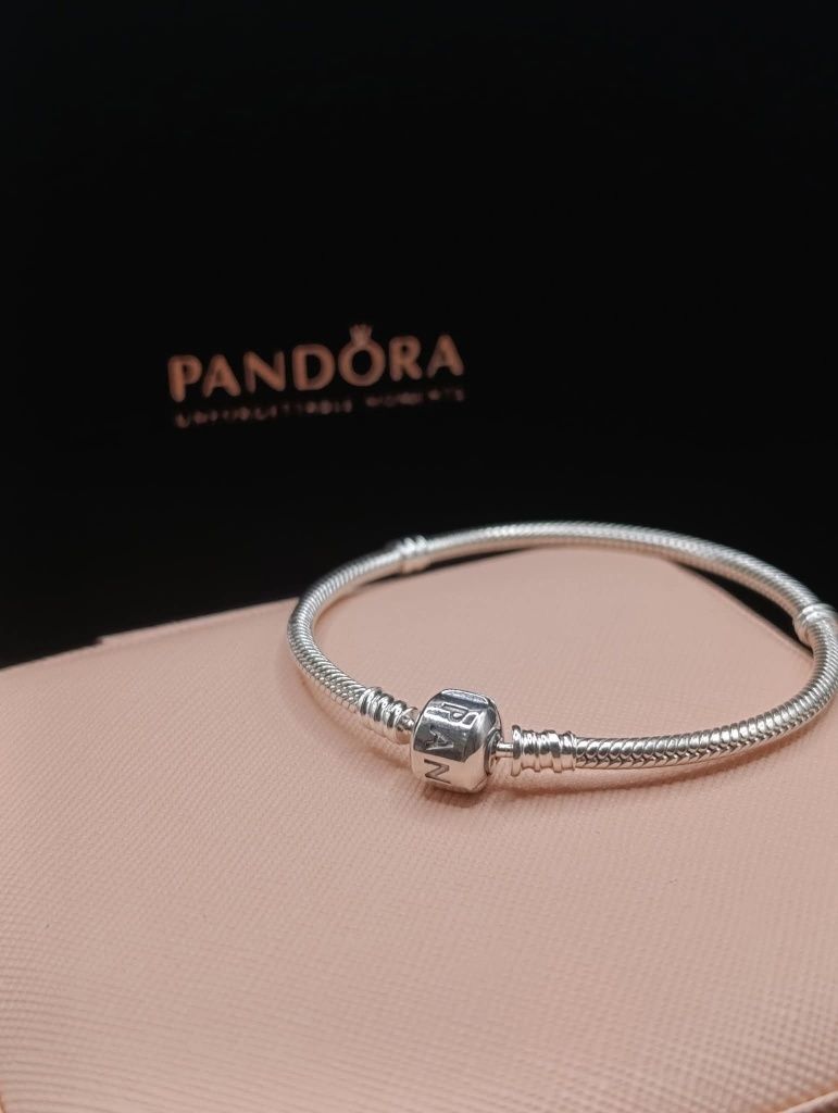 Сребърни гривни с печат Pandora