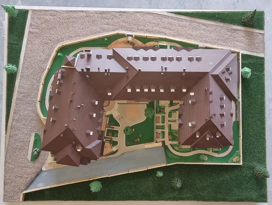 Архитектурен макет на хотел Apartment Complex Dream - Bansko