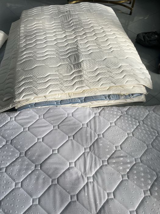 Huse saltele topper cu spuma de memorie