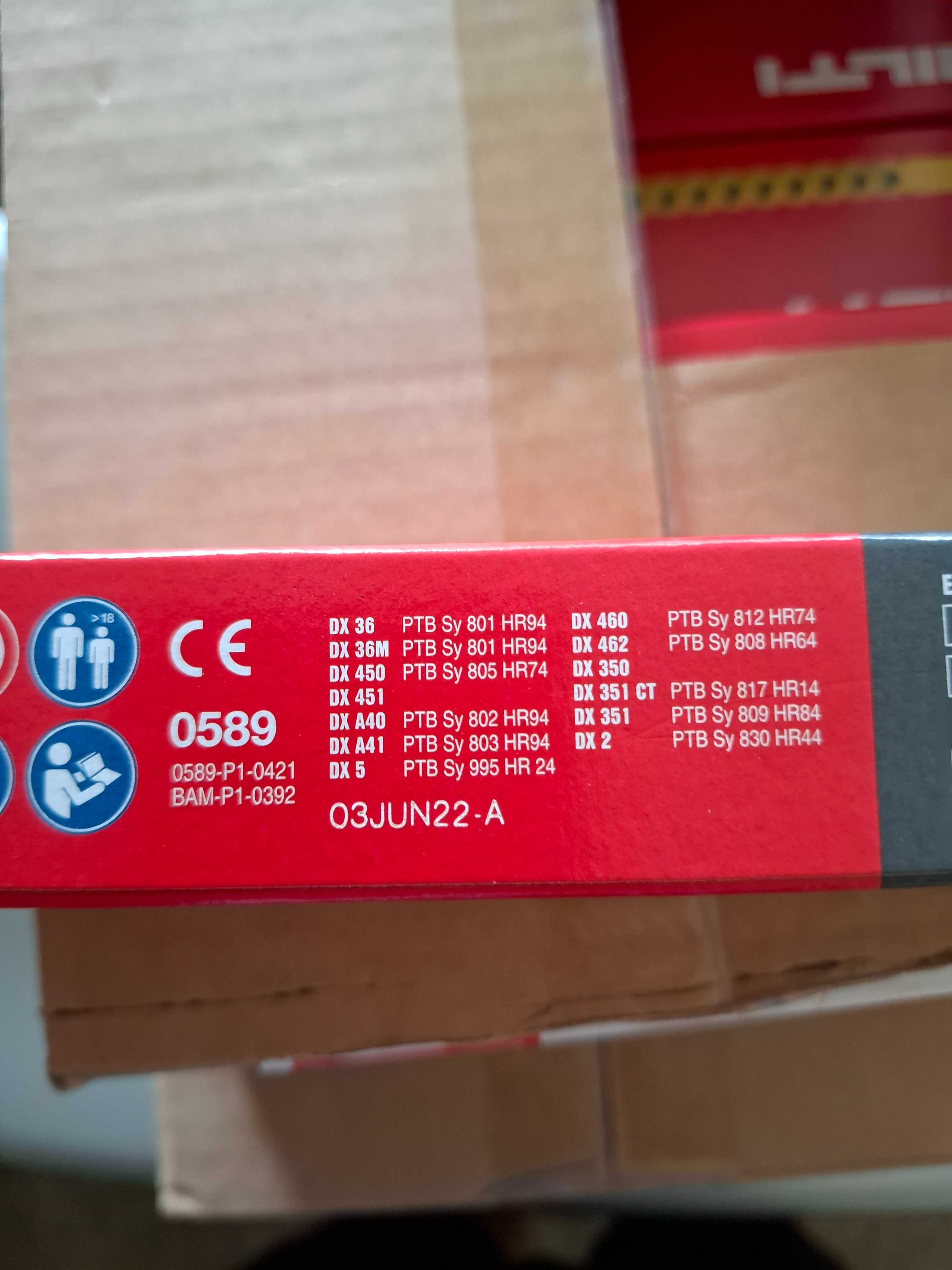 Заряди за HILTI DX6