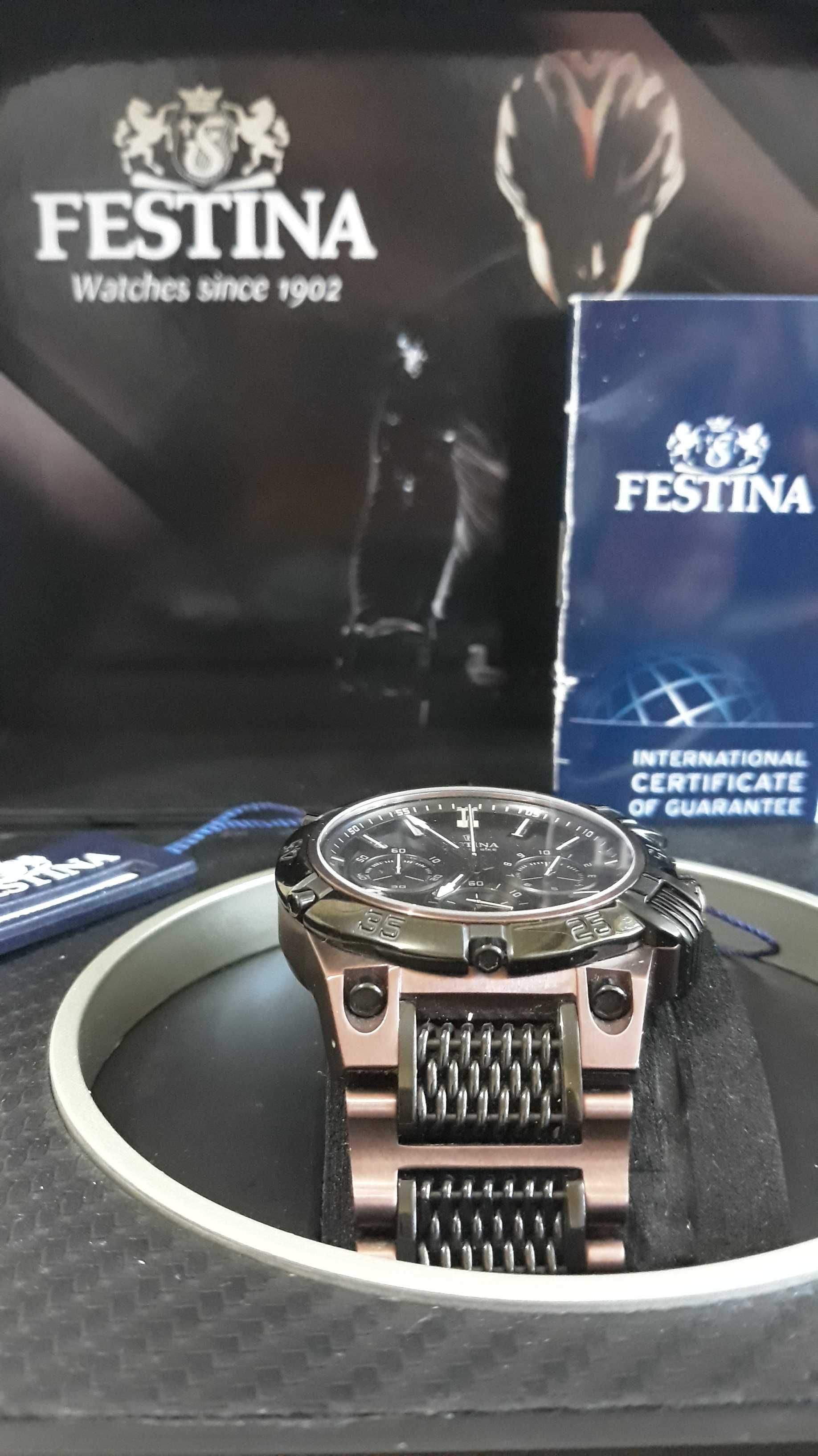 FESTINA Tour de France nou, cronograph, exclus Omega Zenith Rado Seiko