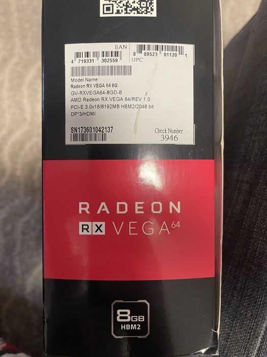 AMD Radeon Vega 64 (Gigabyte)