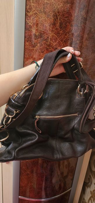 Сумка натуральная кожа Турция состояние отличное