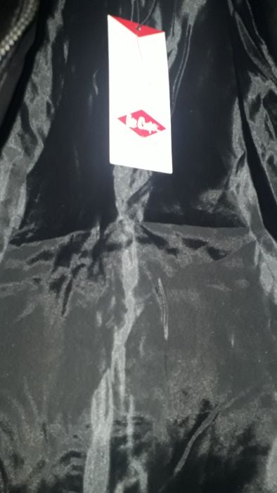 Дамско черно есенно-зимно ново спортно яке Lee Cooper р-р S