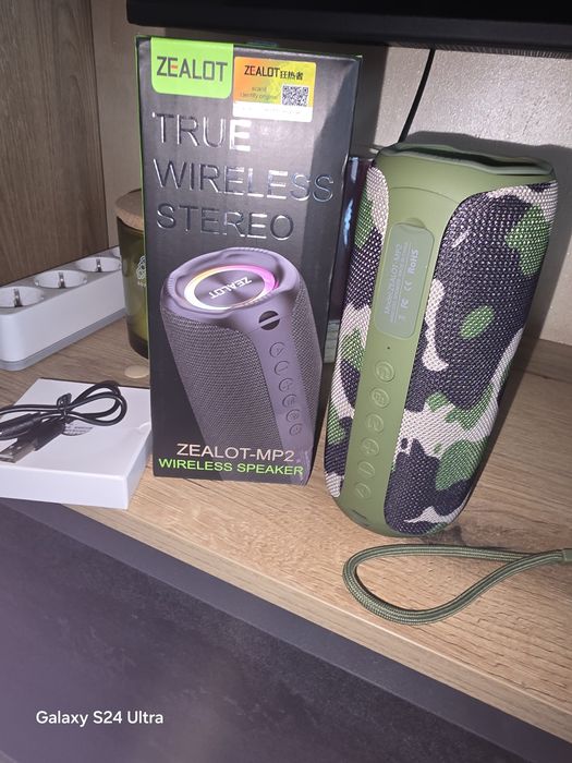 Bluetooth колонка водоустойчива Zealot