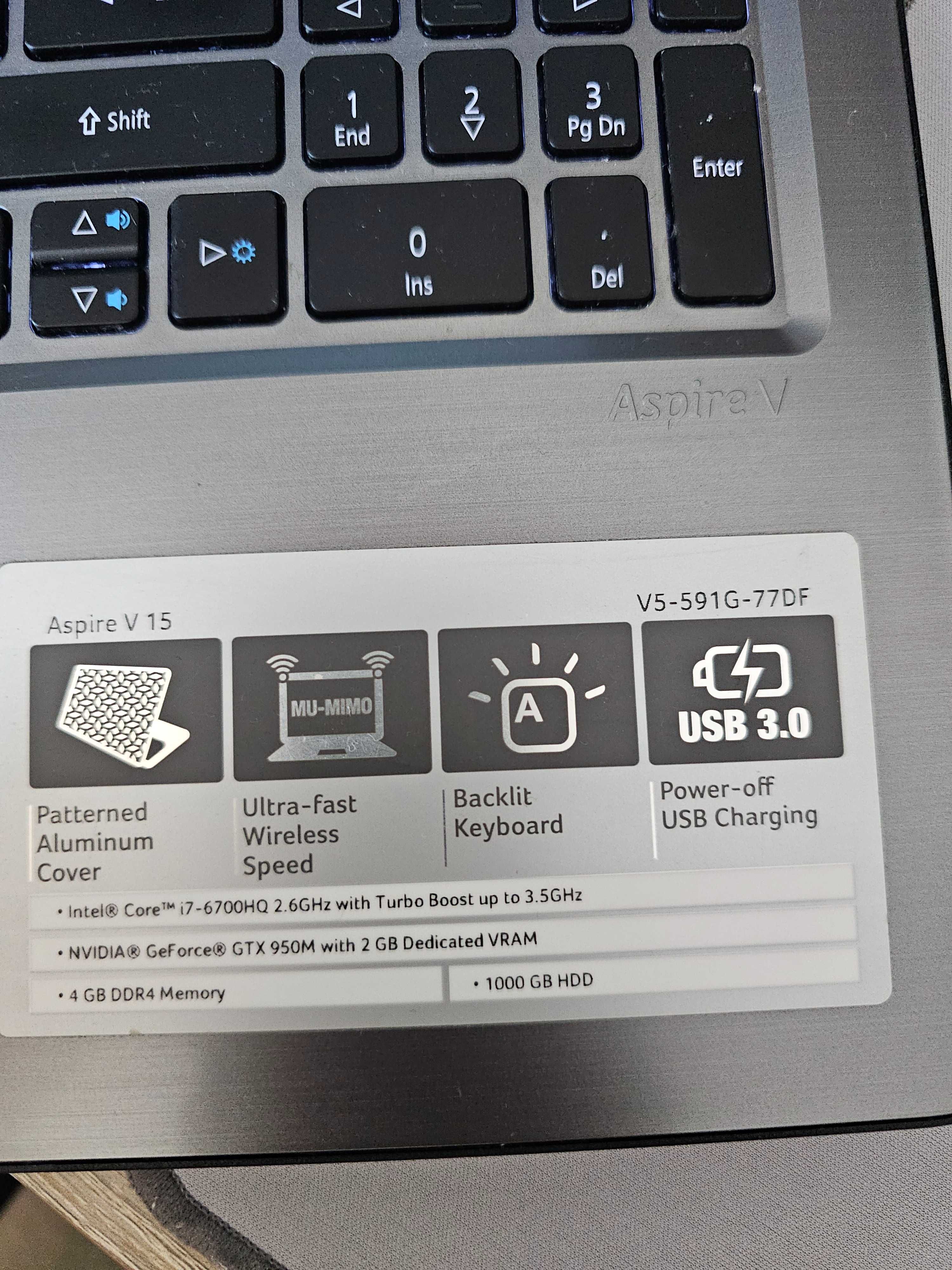 Acer Aspire V5-591G