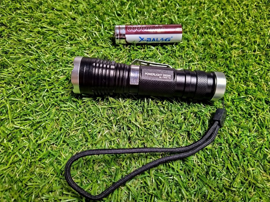 Lanterna cu lupa Powerlight BL1835 2800W T6 Cu Acumulator