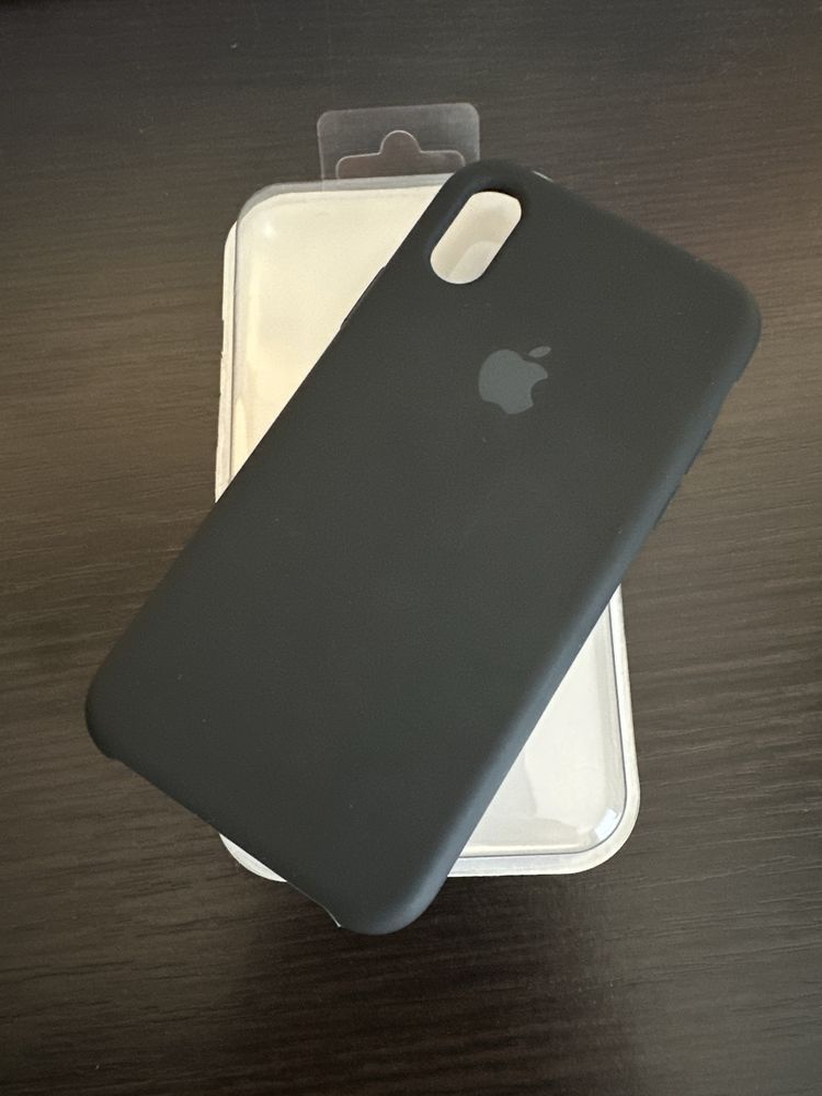 Husa silicon IPhone X/XS Neagră