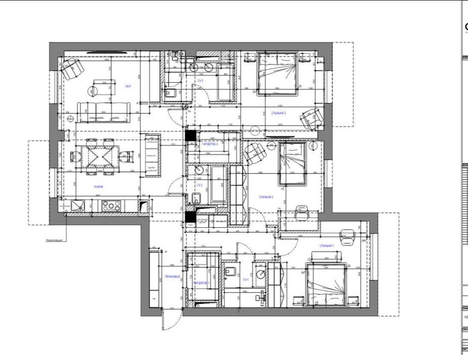 Продам 4х ком / Новостройка  / Госпиталка / ЖК Мирабад Авеню