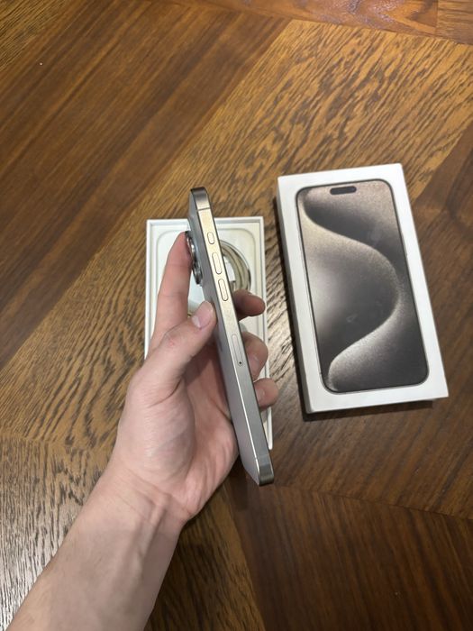 Iphone 15 pro max 256 nat titan