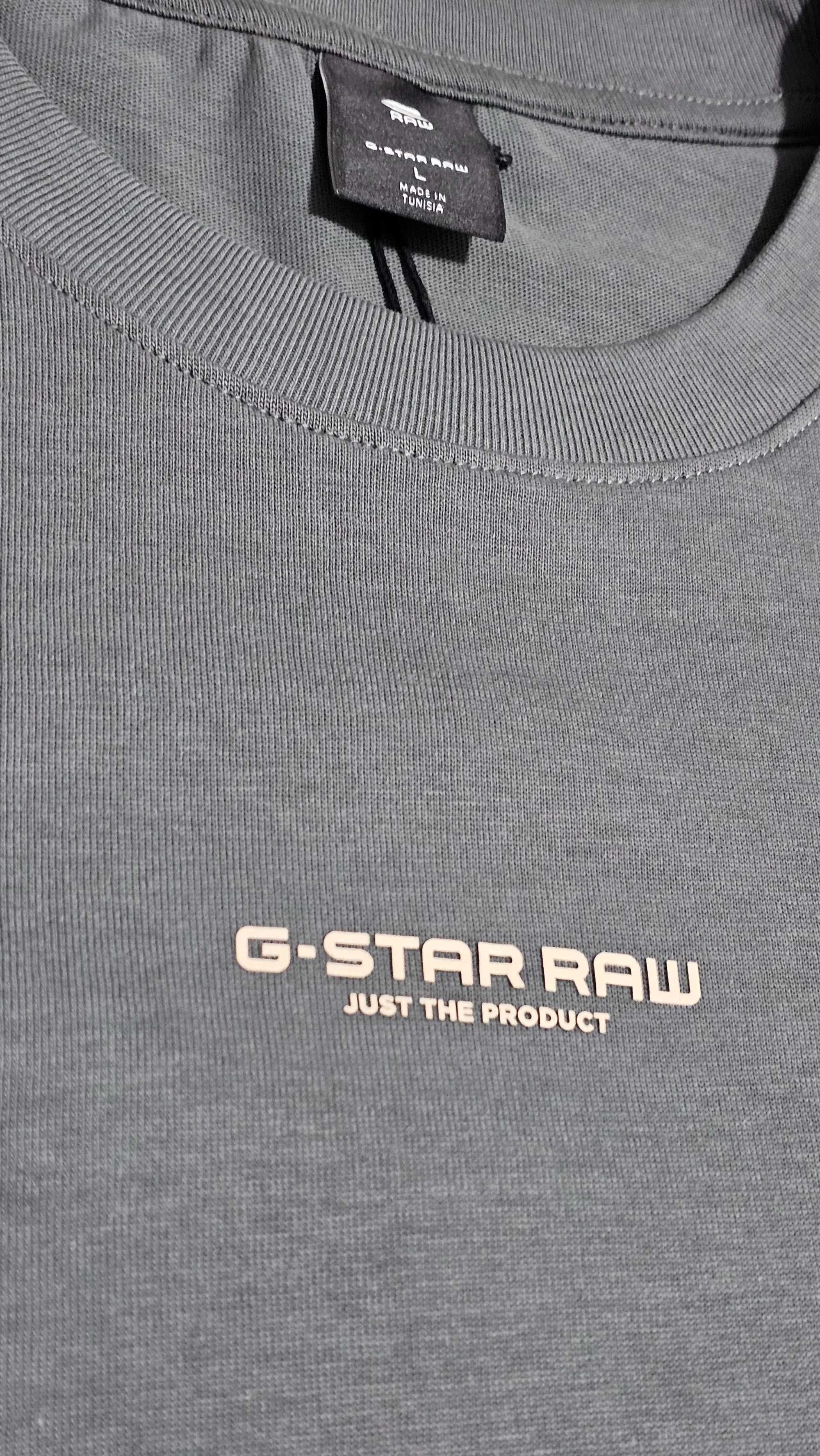G-Star Raw сива тениска – памук, топ качество