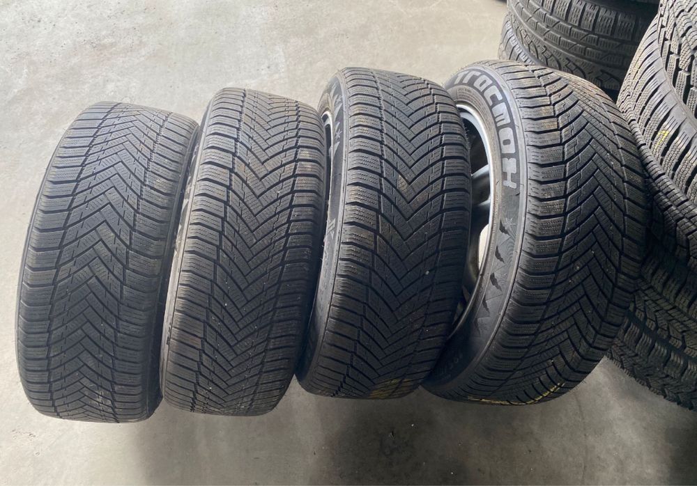 Jante aliaj R16 5x120 BMW cu anvelope M+S 195 55 16