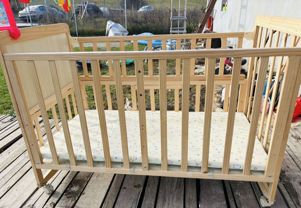 Patut bebe lemn natur U-grow